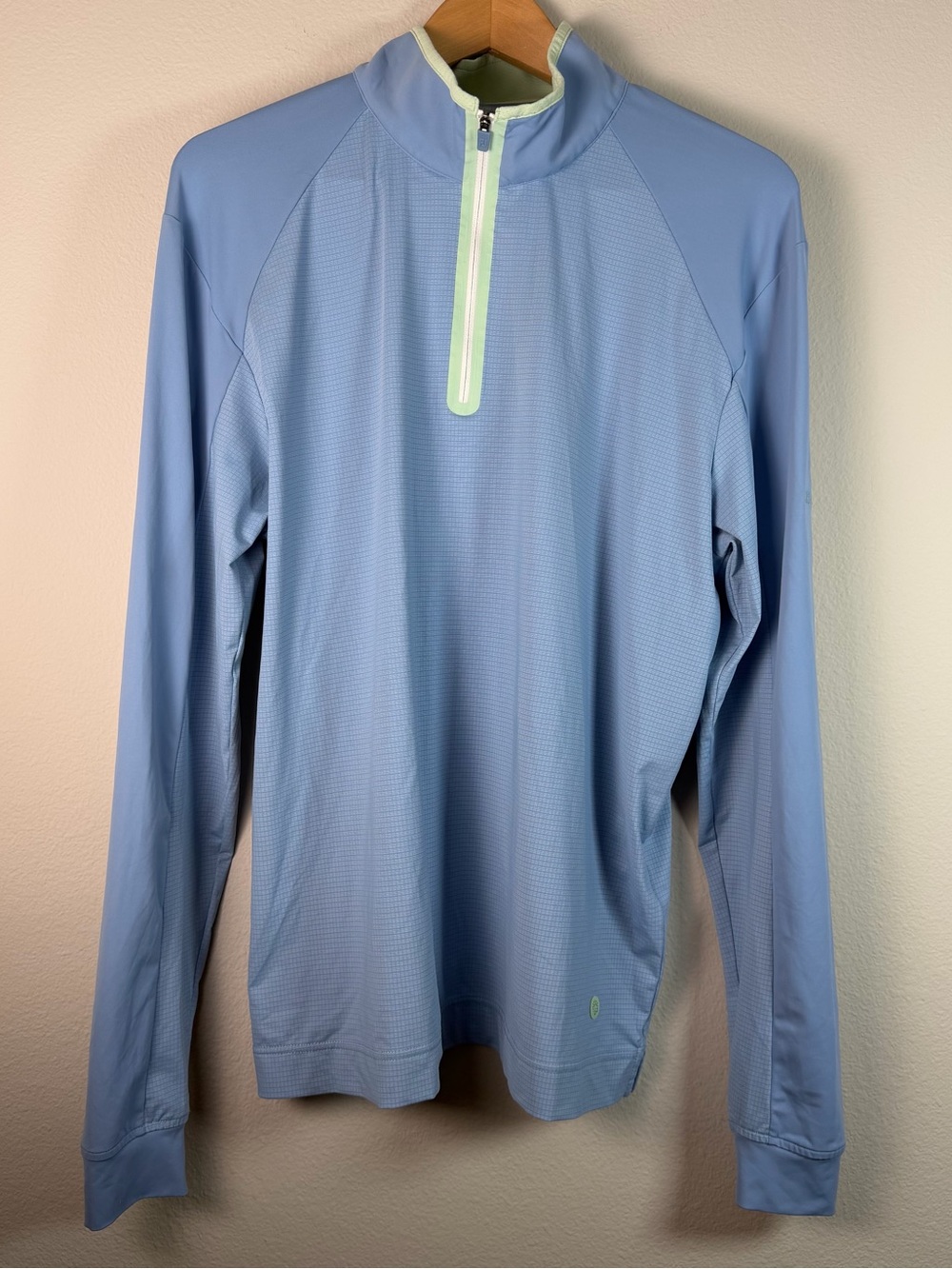 FootJoy Light Blue Lightweight Quarter-Zip Tempo Performance Westin Kierland